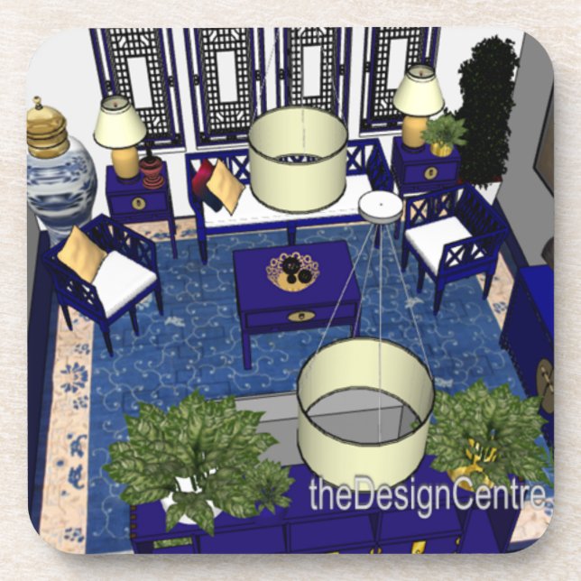 DesignCentre - Dekorkunst Getränkeuntersetzer (Vorderseite)