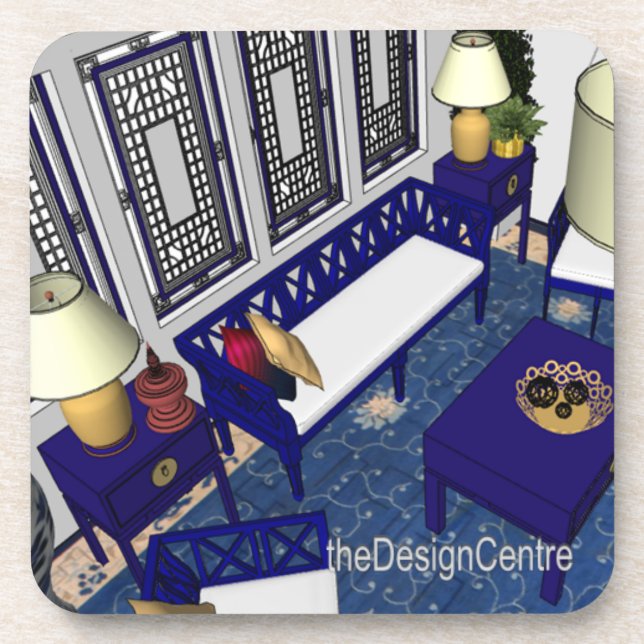 DesignCentre - Dekorkunst Getränkeuntersetzer (Vorderseite)