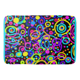 Designdesign in Neon Pattern Badematte