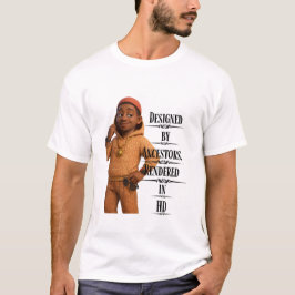 Designed By Ancestors,Pixarstyle 3D T-Shirt