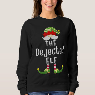 Designed Elf Group Christmas Pajama Party Sweatshirt