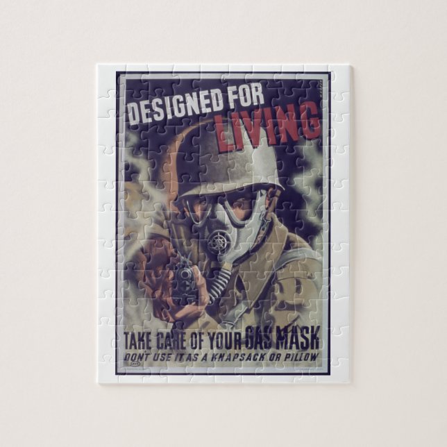Designed_for_Living-_Propaganda Plakat Puzzle (Vertikal)