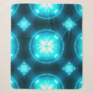 Designer abstrakter Hintergrund mit leuchtenden In Sherpadecke