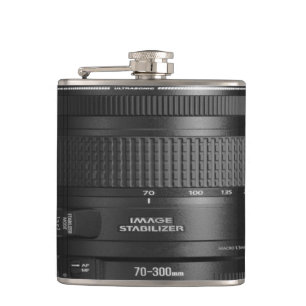 Designer-angesagte Flasche 7 UnzeNutcase - Kamera Flachmann