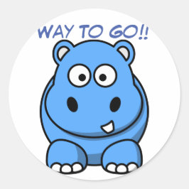 Designer-Aufkleber Runder Aufkleber