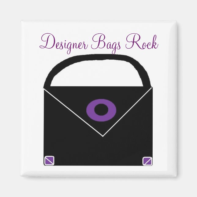 Designer Bags Rock Magnet (Vorne)