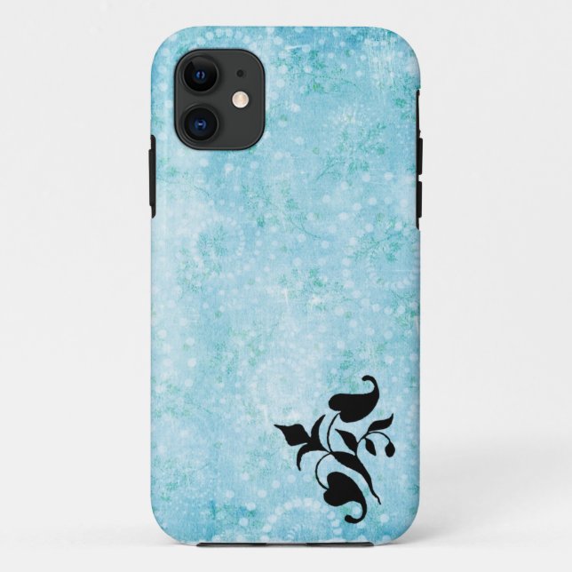 Designer Blue iPhone Case (Rückseite)