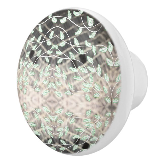 Designer Cabinet Pull Keramikknauf (Rechts)