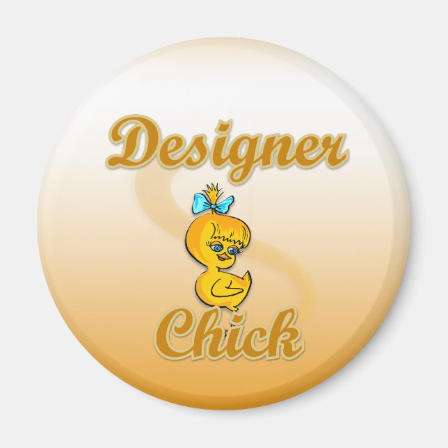 Designer Chick Magnet (Vorne)