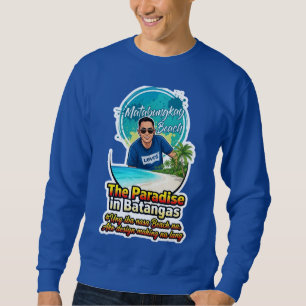 "Designer Daze" Matabungkay Beach Logo Aufkleber Sweatshirt