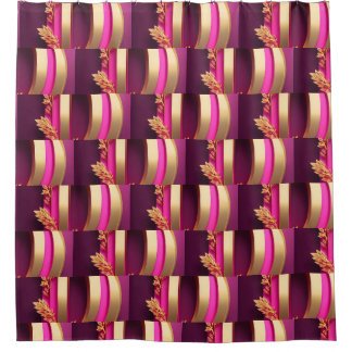 Designer-Duschvorhang mit Matching Matches Duschvorhang