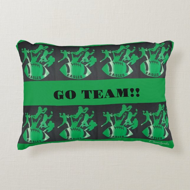 DESIGNER EAGLES PILLOW DEKOKISSEN (Vorderseite)