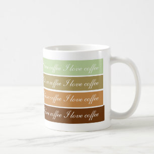 Designer färbt Kaffee-Tassen Kaffeetasse