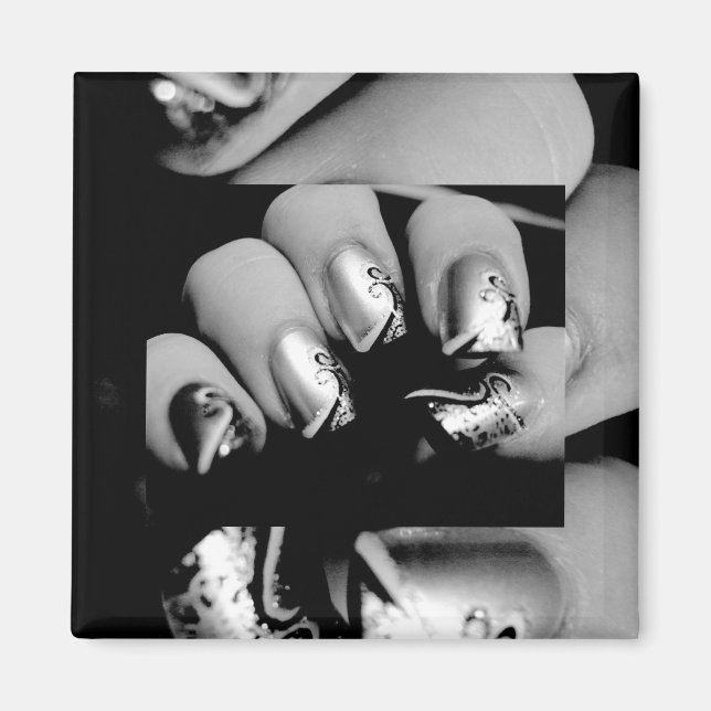 Designer Fingernails Magnet (Vorne)