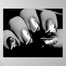 Designer Fingernails Poster