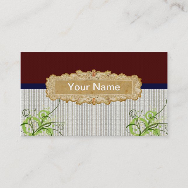 DESIGNER-FOTO-VISITENKARTEN VISITENKARTE (Vorderseite)