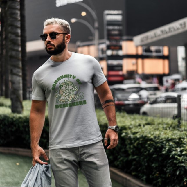 Designer Friends Doodle T-Shirt (Von Creator hochgeladen)