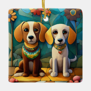 "Designer für Heimtiere" Keramikornament