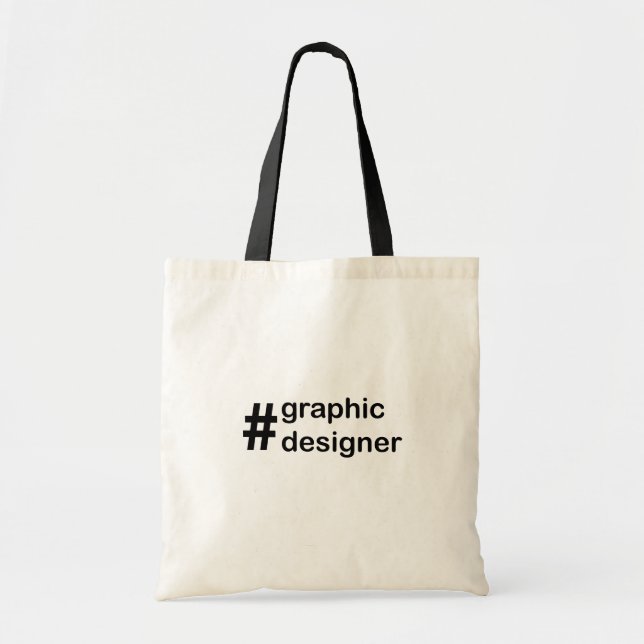 Designer-Grafikdesigner Tragetasche (Vorne)