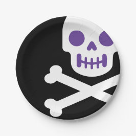 Designer Halloween, Gucci Skull Pappteller