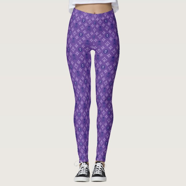 Designer Halloween, Hommage an Louis! Leggings (Vorderseite)