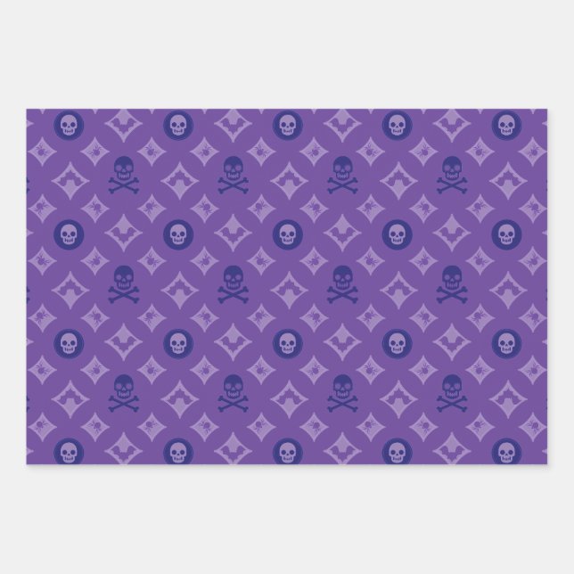 Designer Halloween! Inspiriert von Louis. Geschenkpapier Set (Vorderseite)