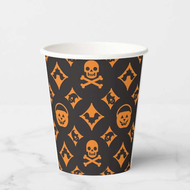 Designer Halloween! Louis Inspiriert Pumpkins Pappbecher (Vorderseite)