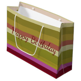 Designer Happy Birthday Geschenktasche Große Geschenktüte