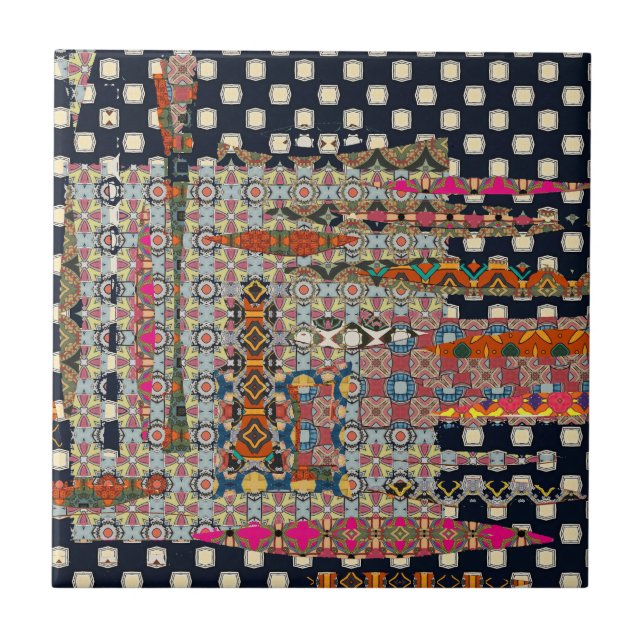 Designer-Keramik Fliese (Vorderseite)