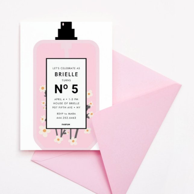 Designer Kids' Parfüm Beauty Wellness-Center Gebur Einladung (Von Creator hochgeladen)