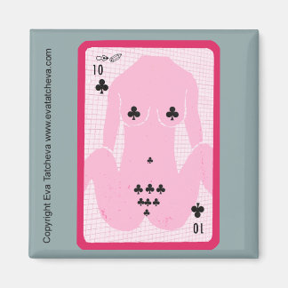 Designer-Kühlschrankmagnet "Zehn Stück" Magnet