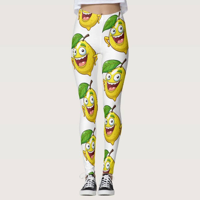 Designer-Leggings mit ausgefallenem Muster  Leggings (Vorderseite)