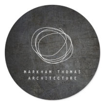 Designer-Logo auf Schwarz-Grunge-Metal