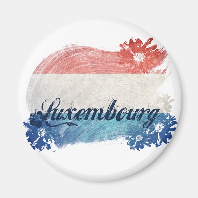 Designer Luxemburg Magnet (Vorne)