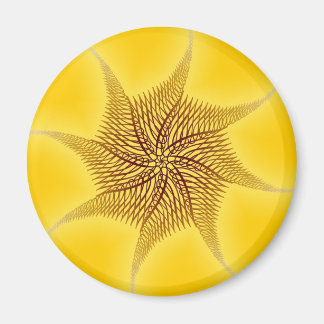 Designer Motif: Abstraktes Muster Magnet