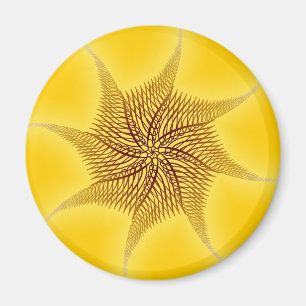 Designer-Motiv: Abstraktes Muster Magnet