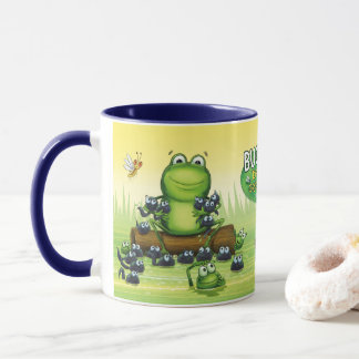 Designer Mug with frog characters design Tasse