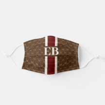 Designer-Muster benutzerdefinierte Monogramm-Maske