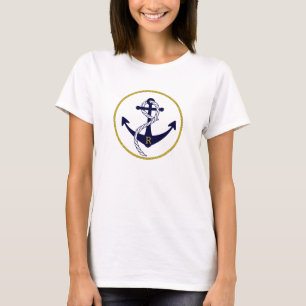 Designer Nautical Anchor Personalisiert Mens Women T-Shirt