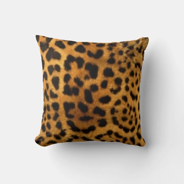 DESIGNER PILLOWS BY SERENITY - IMITATE LEOPARD DRU KISSEN (Vorderseite)