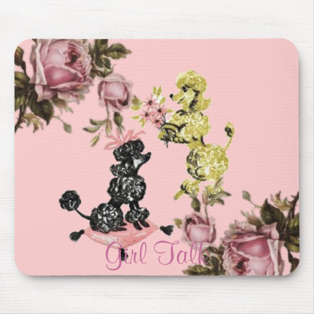 Designer Pudel-Mauspad Mousepad (Vorne)
