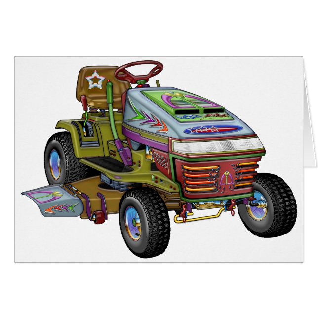 Designer-Rasenmäher (Vorderseite (Horizontal))