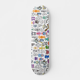 Designer Robot Robotics Skateboard Skate Deck FLEX