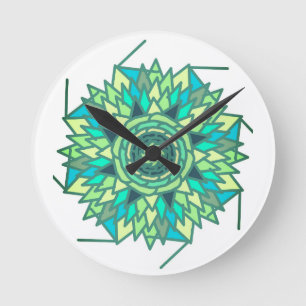 Designer Runde Wanduhr