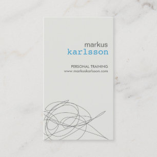 DESIGNER SCRIBBLE Nr. 4 Visitenkarte