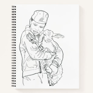 Designer Skizzenbuch Notizbuch