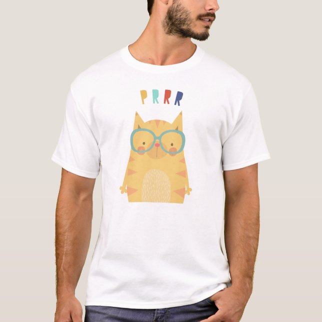 Designer-T - Shirt-Katze T-Shirt (Vorderseite)