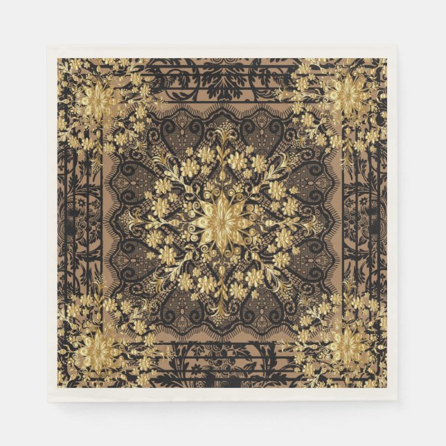 Designer Tea Party Napkins Serviette (Vorderseite)