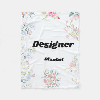 Designer Trenddecke 2026 Fleecedecke