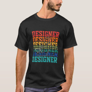 Designer Vintage Webdesigner T-Shirt
